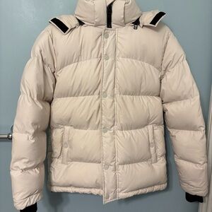 Aritzia TNA The Super Puff [white, off-white, xxs]